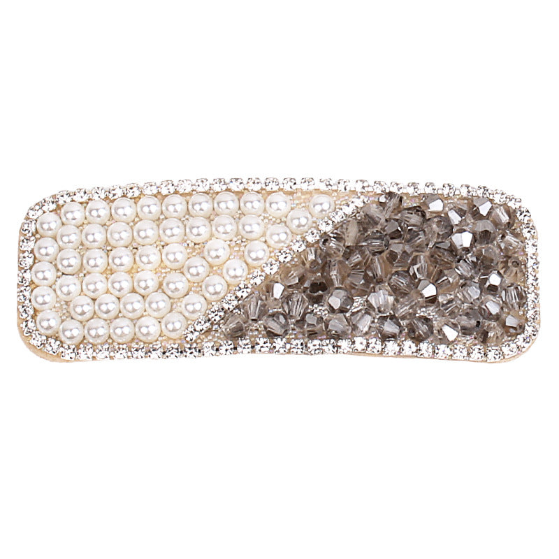 Wholesale Pearl Crystal Splicing Hair Clips